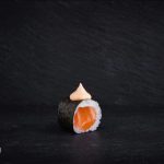 161. Laks Med Spicy Mayo (8 stk.)