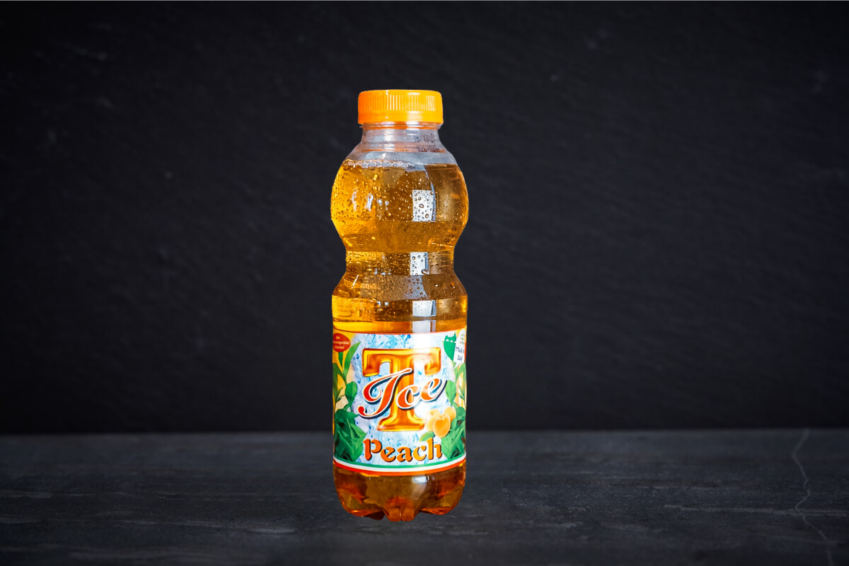 Atami-sushi-drikkevare-1.png Icetea - Peach (Made in Italy) (500 ml) - Image 1